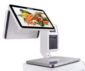 Dual Touchscreen POS with Weighing Scale