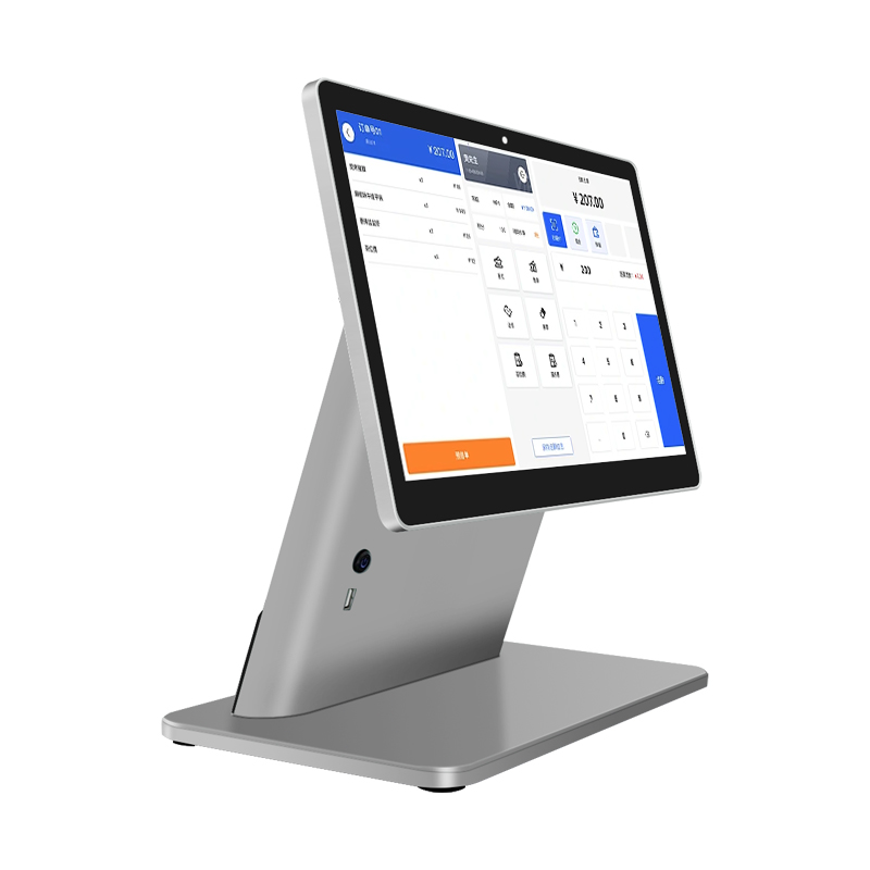 Ultra Sleek F411 Dual Touchscreen POS Monitor with nft/barcode scanners - Image 3