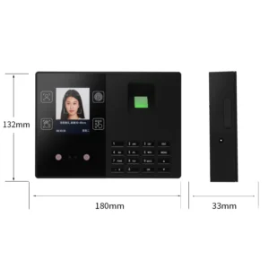 Biometric Time Attendance Machine T200 Face Palm Fingerprint Recognition