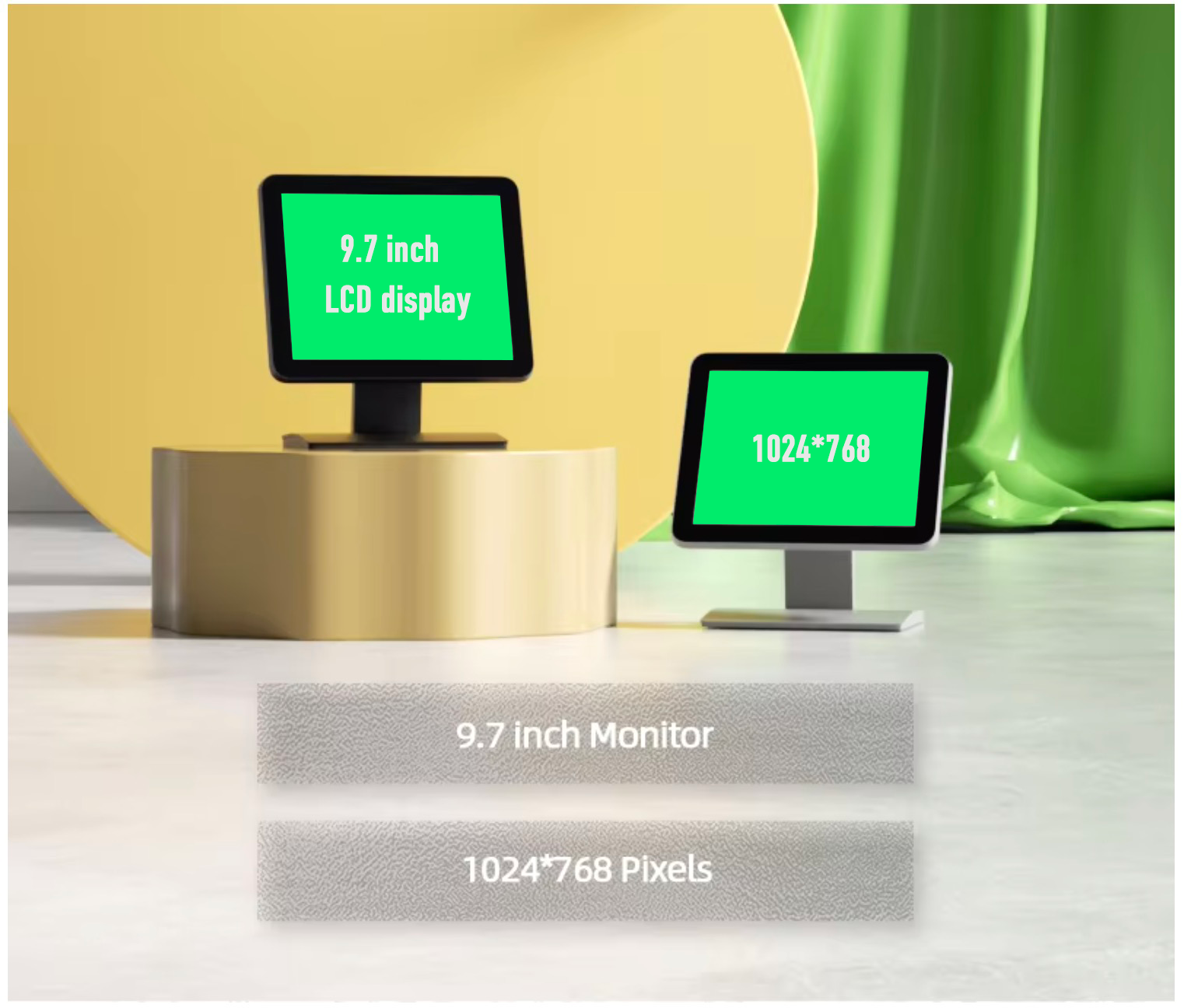 V-Series 7" LCD Customer Display Monitor - Image 2