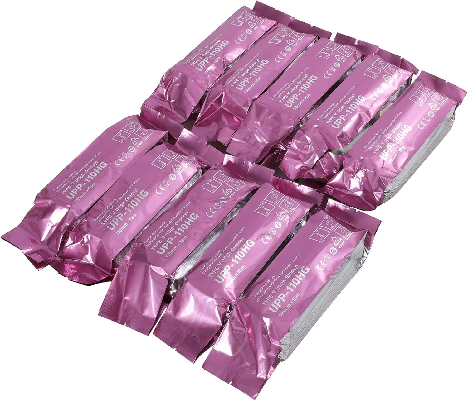 Sony UPP-110HG Compatible High Gloss Thermal Paper for Ultrasound Imaging| type v for ultrasound imaging - Image 4